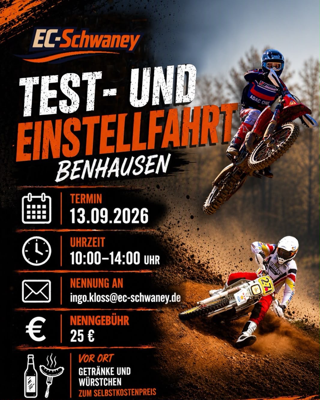 13.09. – Erste Test- und Einstellfahrt des EC Schwaney